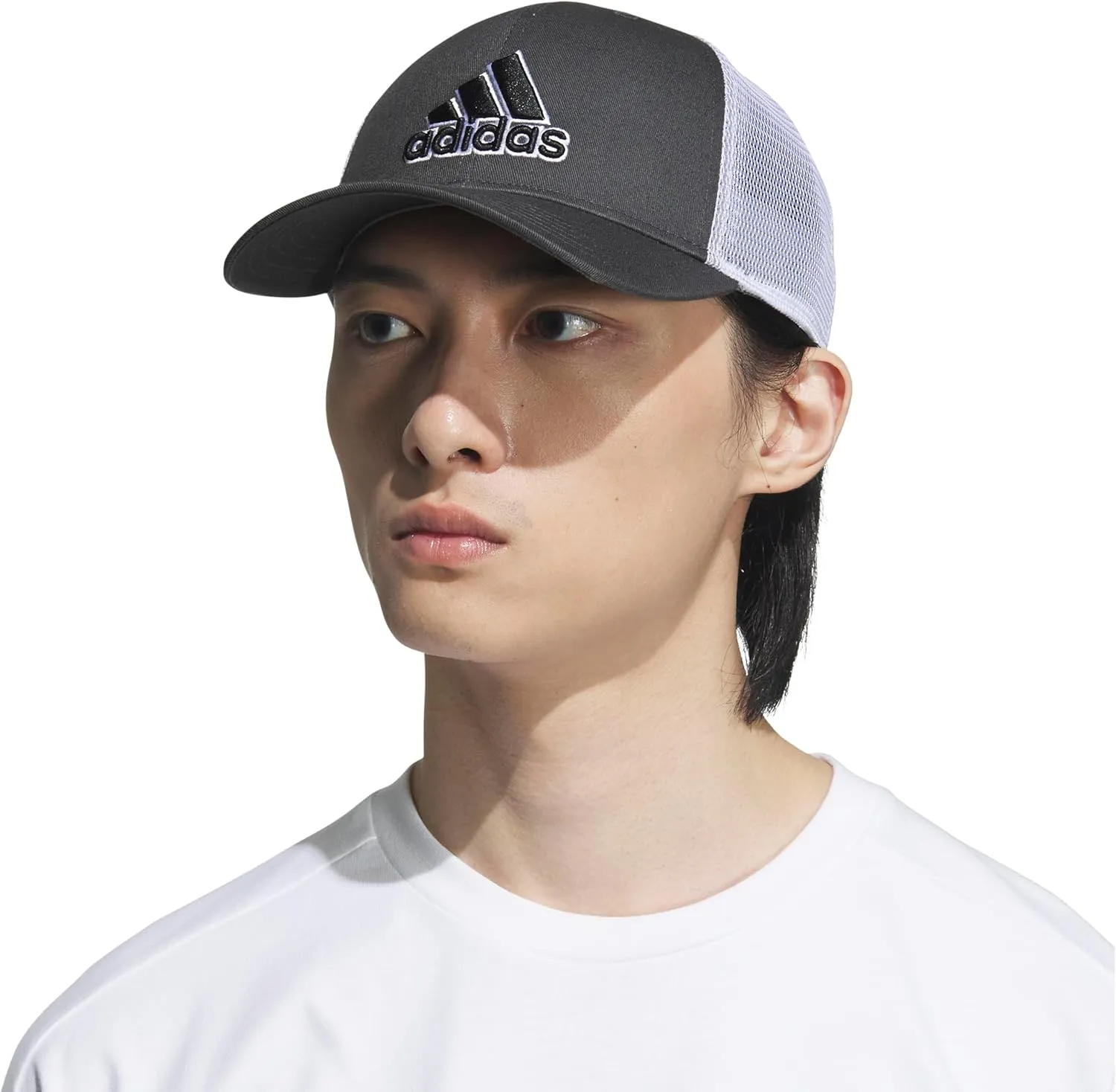 adidas Men's Mesh Back Structured Low Crown Adjustable Fit Snapback Hat