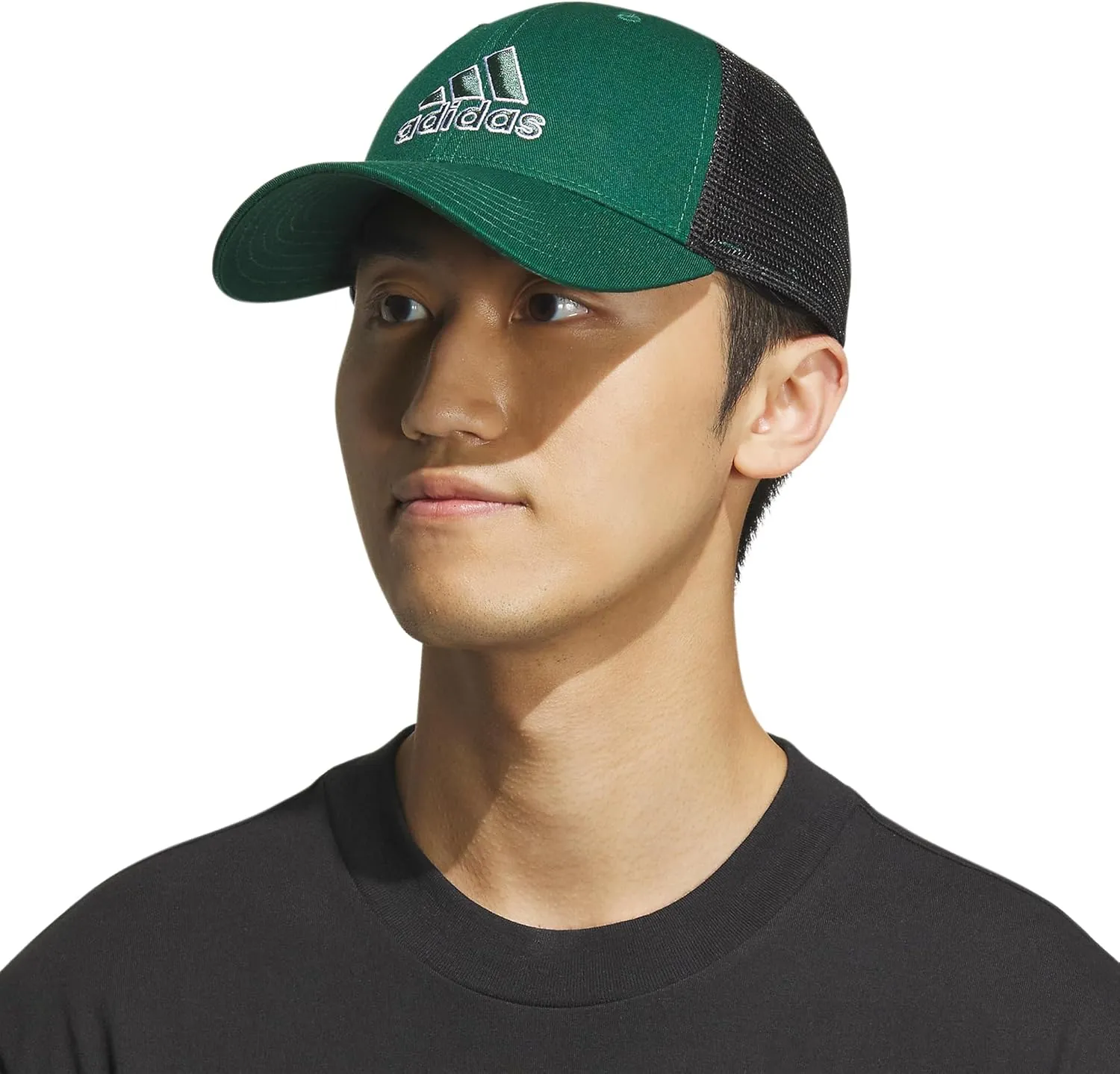adidas mens Mesh Back Structured Low Crown Snapback Adjustable Fit Cap
