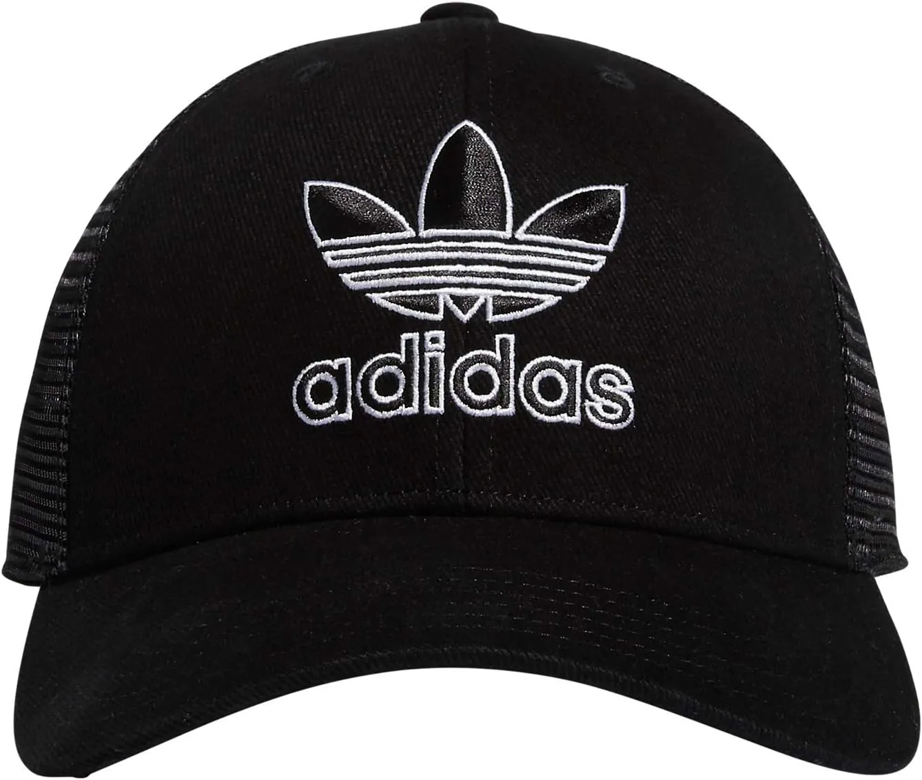 adidas Originals Men's Icon Trucker Structured Precurve Snapback Cap
