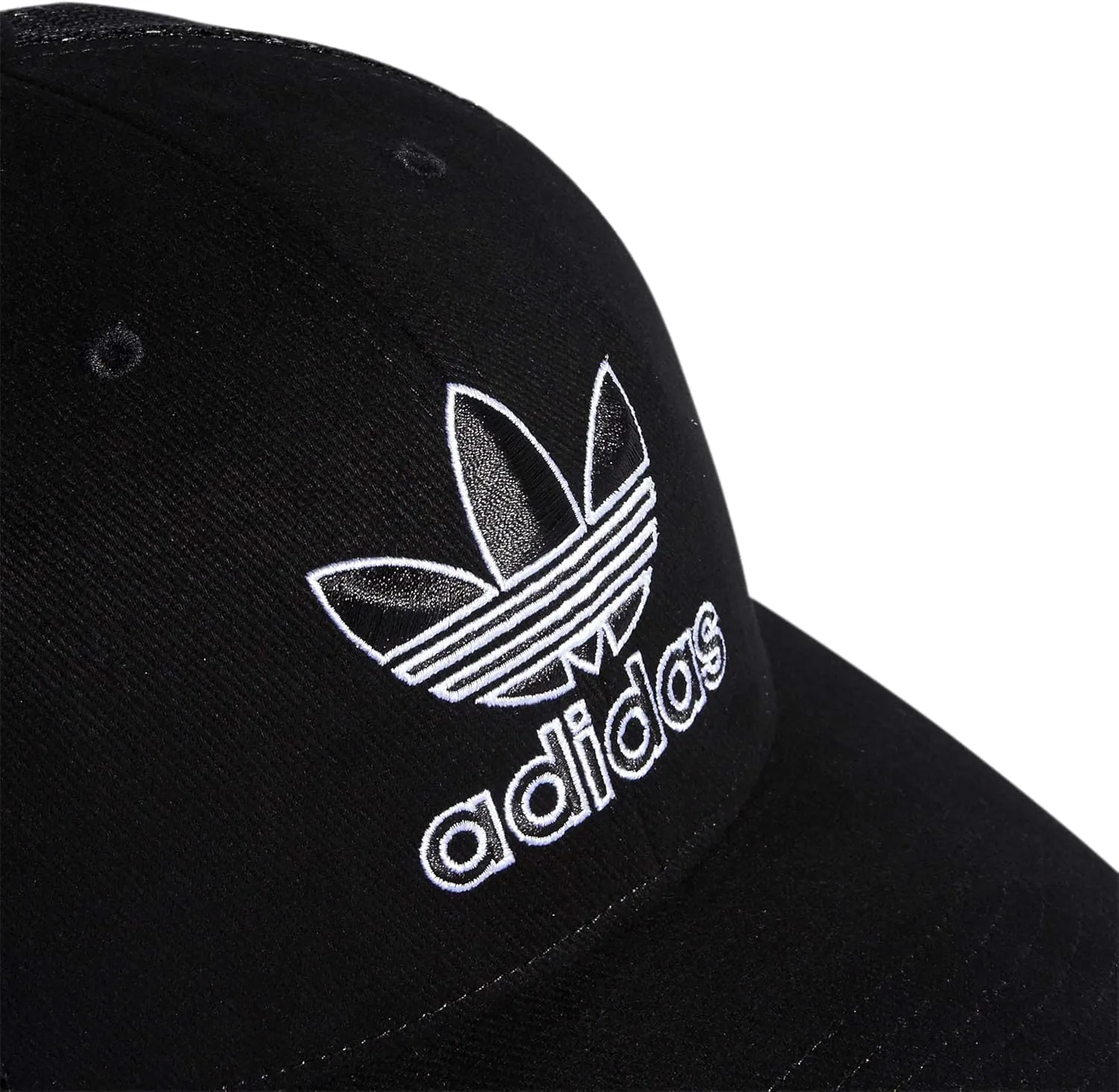 adidas Originals Men's Icon Trucker Structured Precurve Snapback Cap