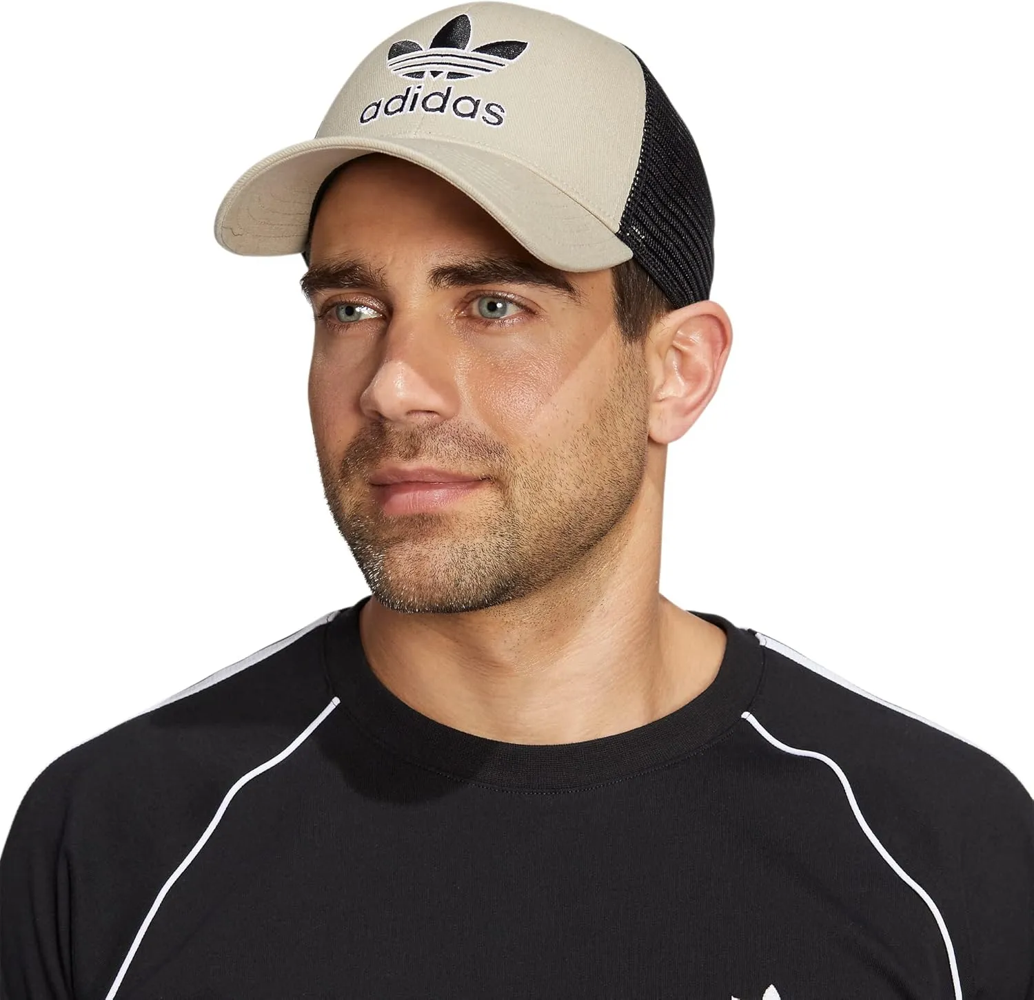 adidas Originals Men's Icon Trucker Structured Precurve Snapback Cap