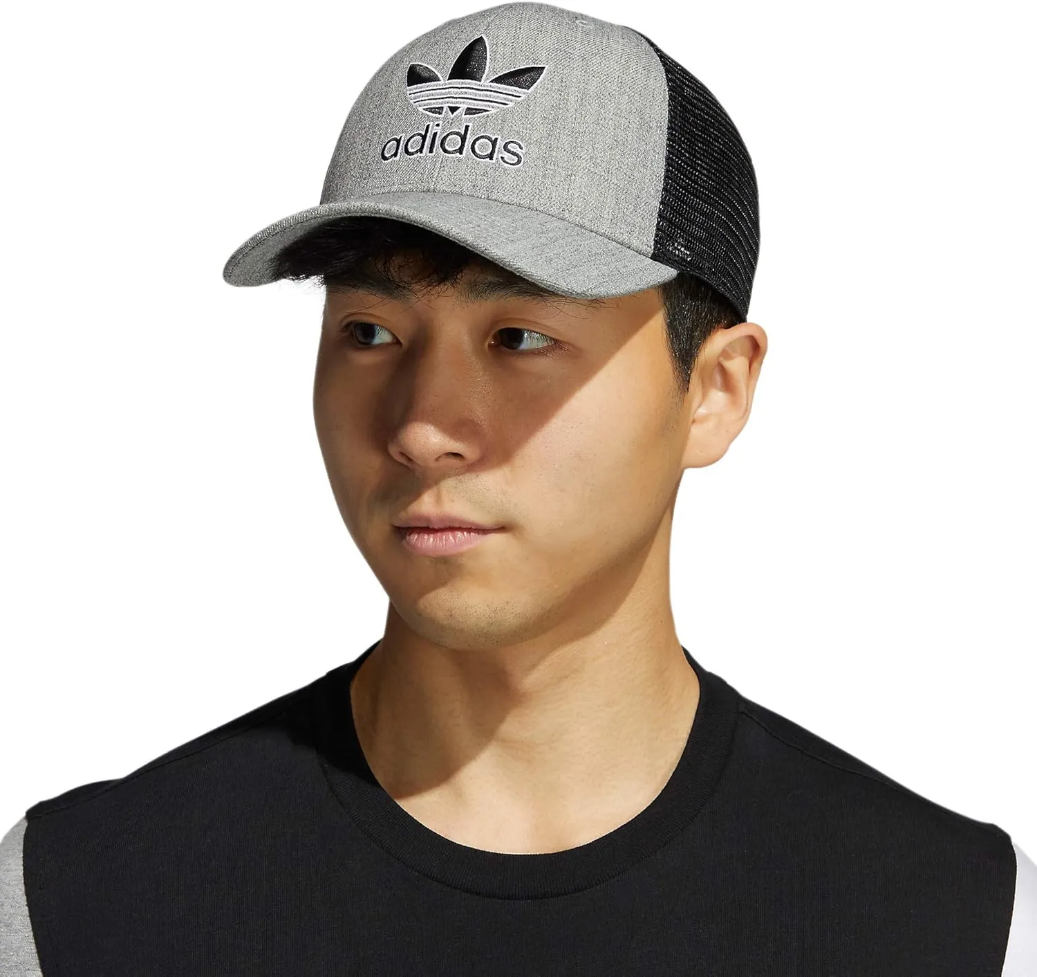adidas Originals Men's Icon Trucker Structured Precurve Snapback Cap