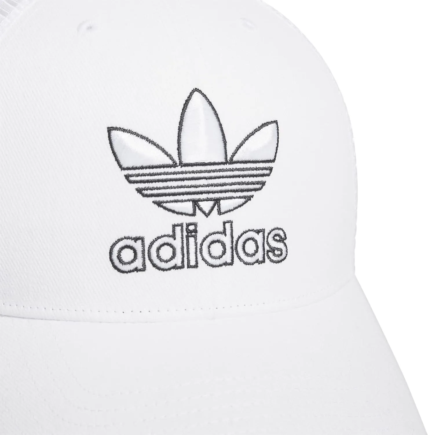 adidas Originals Men's Icon Trucker Structured Precurve Snapback Cap