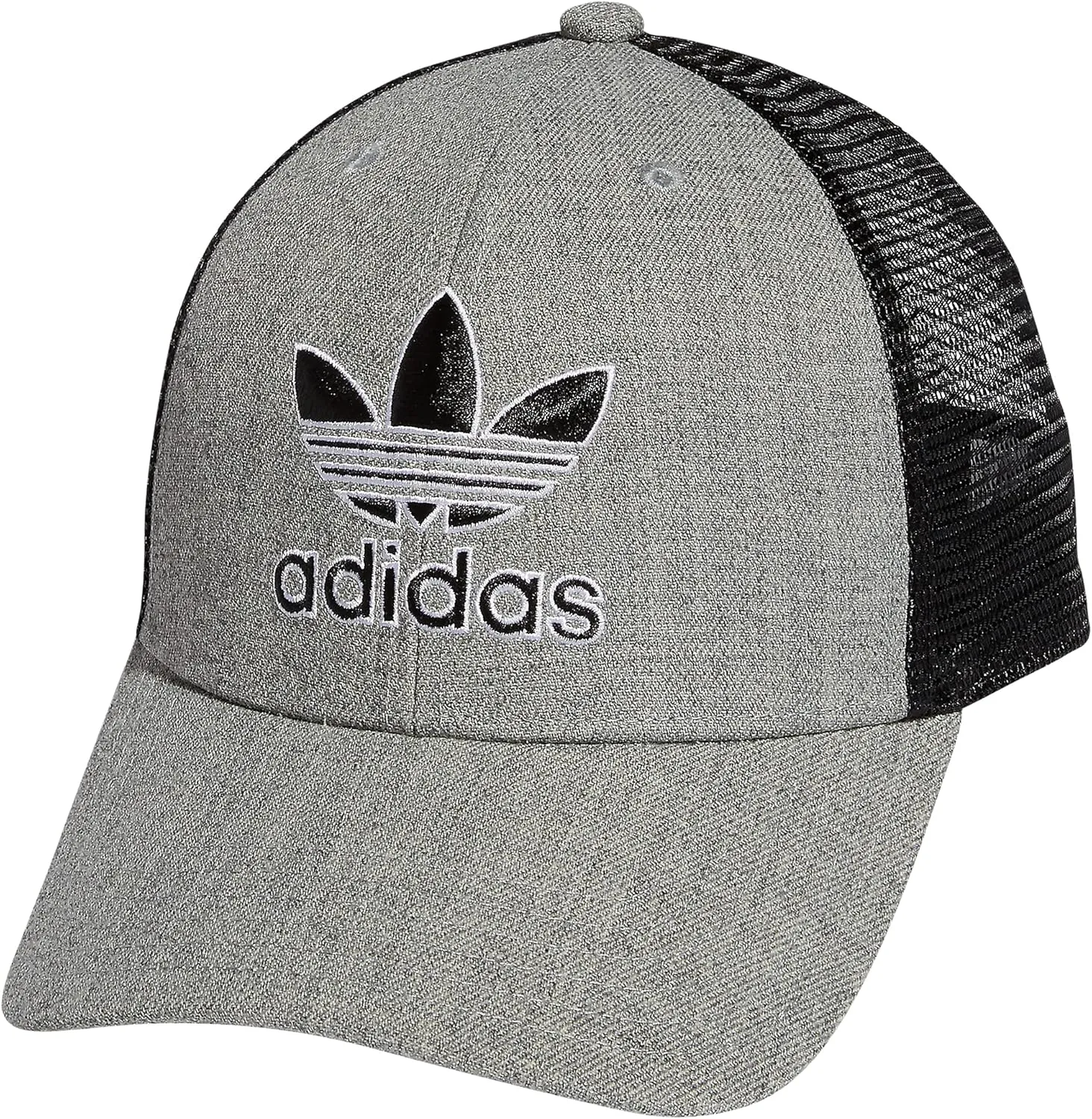adidas Originals Men's Icon Trucker Structured Precurve Snapback Cap