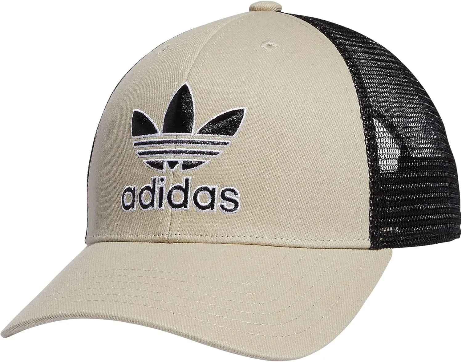 adidas Originals Men's Icon Trucker Structured Precurve Snapback Cap