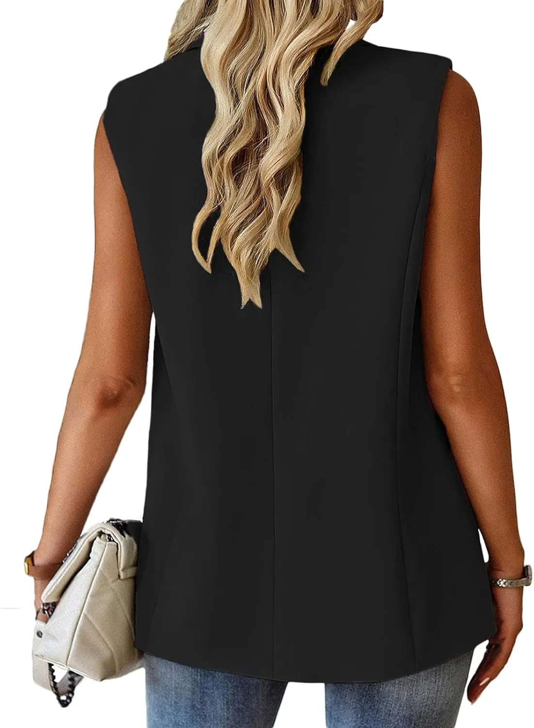Blazers for Women Business Casual Office Work Suit Jackets Open Front V Neck Blazers One Button Lightweight Jackets