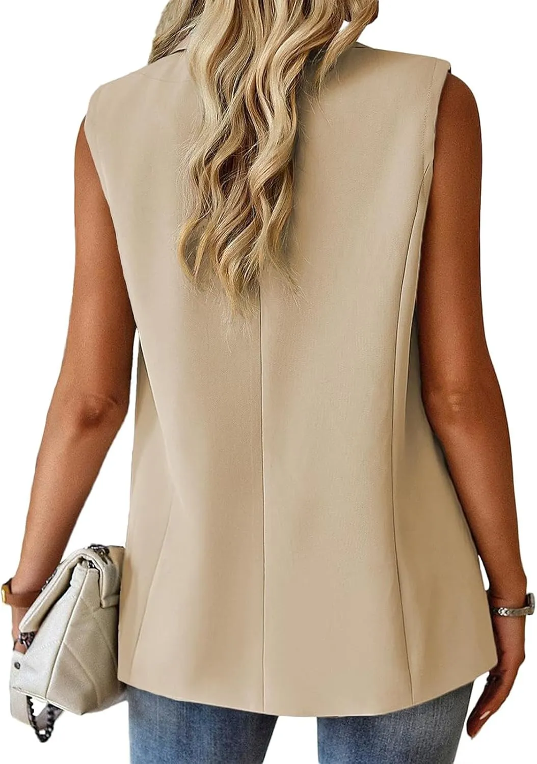 Blazers for Women Business Casual Office Work Suit Jackets Open Front V Neck Blazers One Button Lightweight Jackets