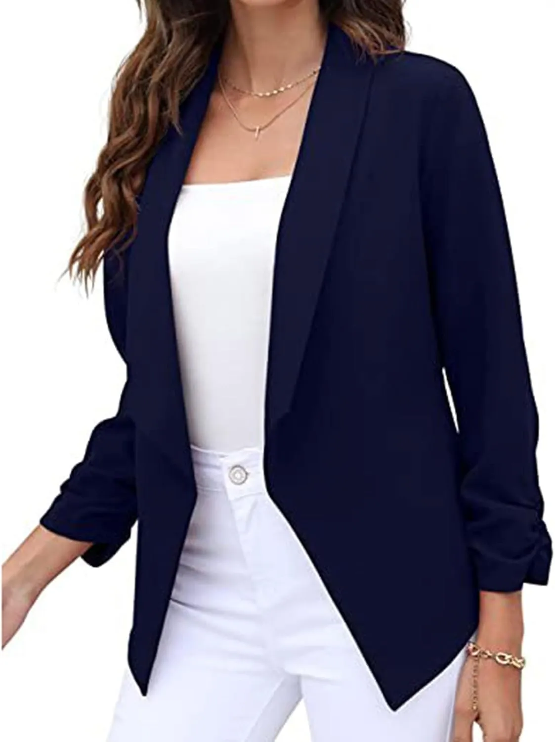 Boucle Jackets for Women Office Women Jackets Cropped Dressy Lightweight Cardigan Loose Fit Oversized Jackets