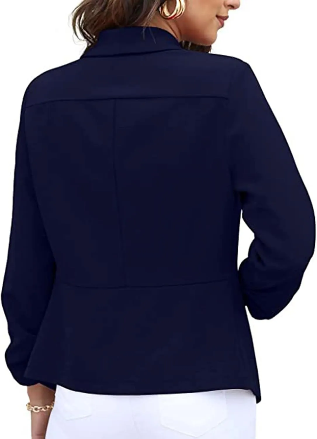 Boucle Jackets for Women Office Women Jackets Cropped Dressy Lightweight Cardigan Loose Fit Oversized Jackets