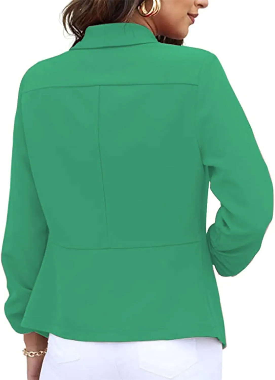 Boucle Jackets for Women Office Women Jackets Cropped Dressy Lightweight Cardigan Loose Fit Oversized Jackets