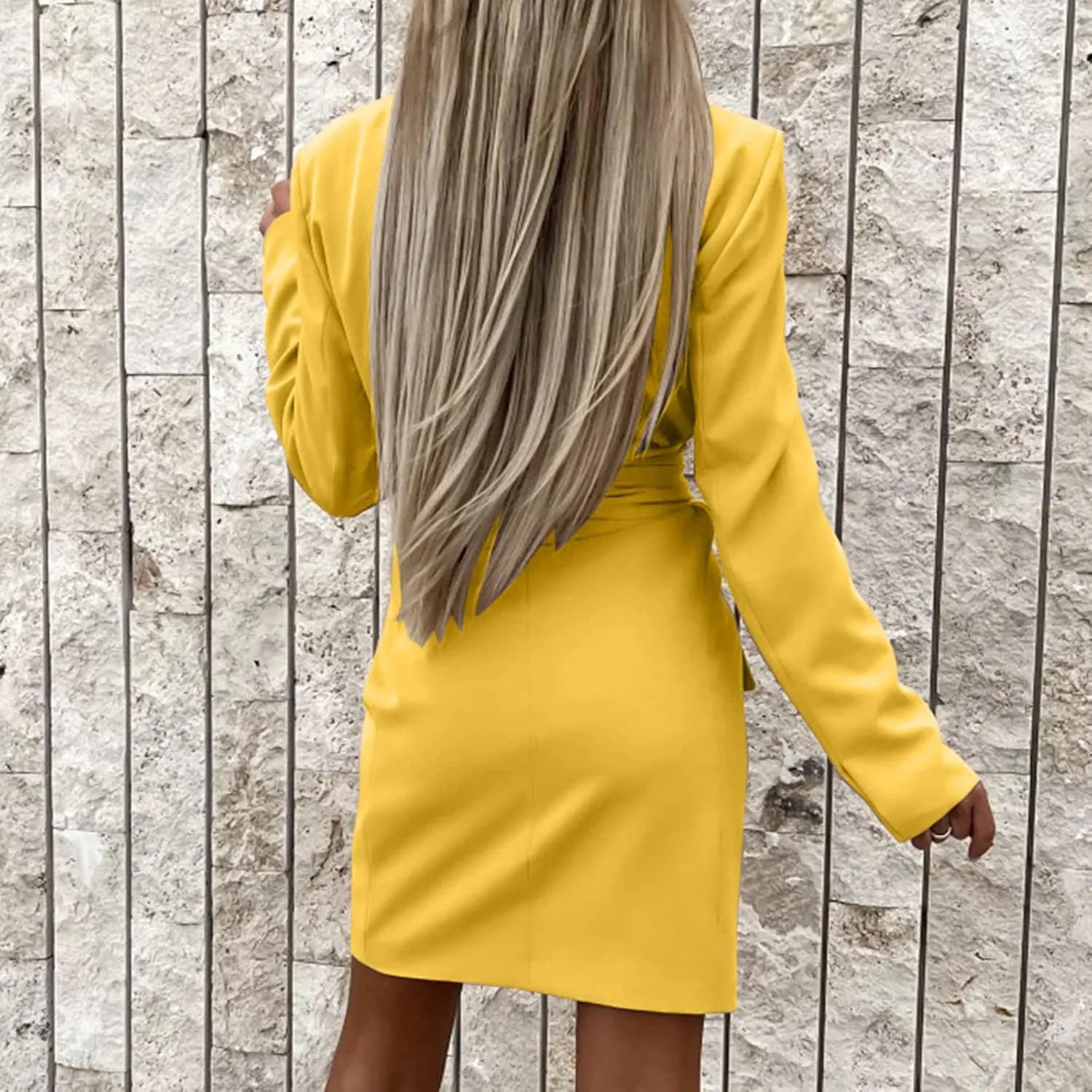 Business Suits for Women 2024 Office Women's Blazers Open Front Prtite Winter Jacket Loose Oversized Cardigan