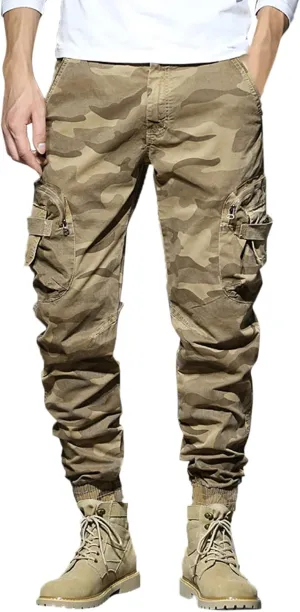 Cargo Pants for Men Big and Tall, Soft Stretch Sports Trousers Sweatpants for Men Men's Fashion Casual Trousers Club