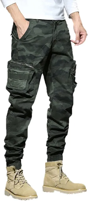 Cargo Pants for Men Big and Tall, Soft Stretch Sports Trousers Sweatpants for Men Men's Fashion Casual Trousers Club