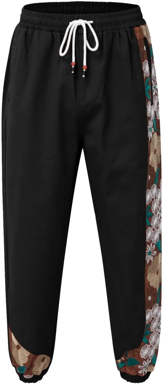 Cargo Pants for Men Relaxed Fit Relaxed Fit Sport Pants Jogger Sweatpants Drawstring Outdoor Trousers with Pockets