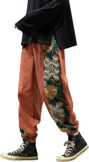 Cargo Pants for Men Relaxed Fit Relaxed Fit Sport Pants Jogger Sweatpants Drawstring Outdoor Trousers with Pockets