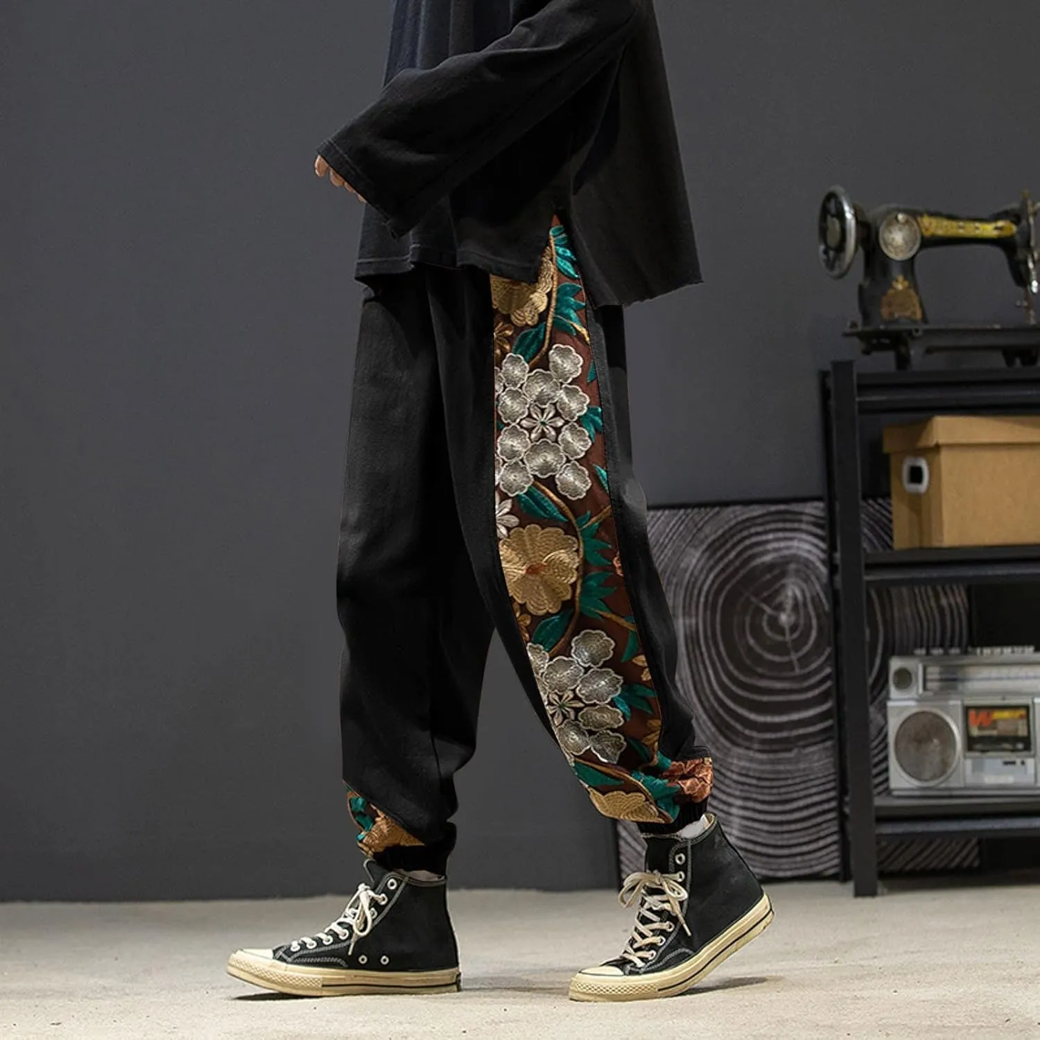 Cargo Pants for Men Relaxed Fit Relaxed Fit Sport Pants Jogger Sweatpants Drawstring Outdoor Trousers with Pockets