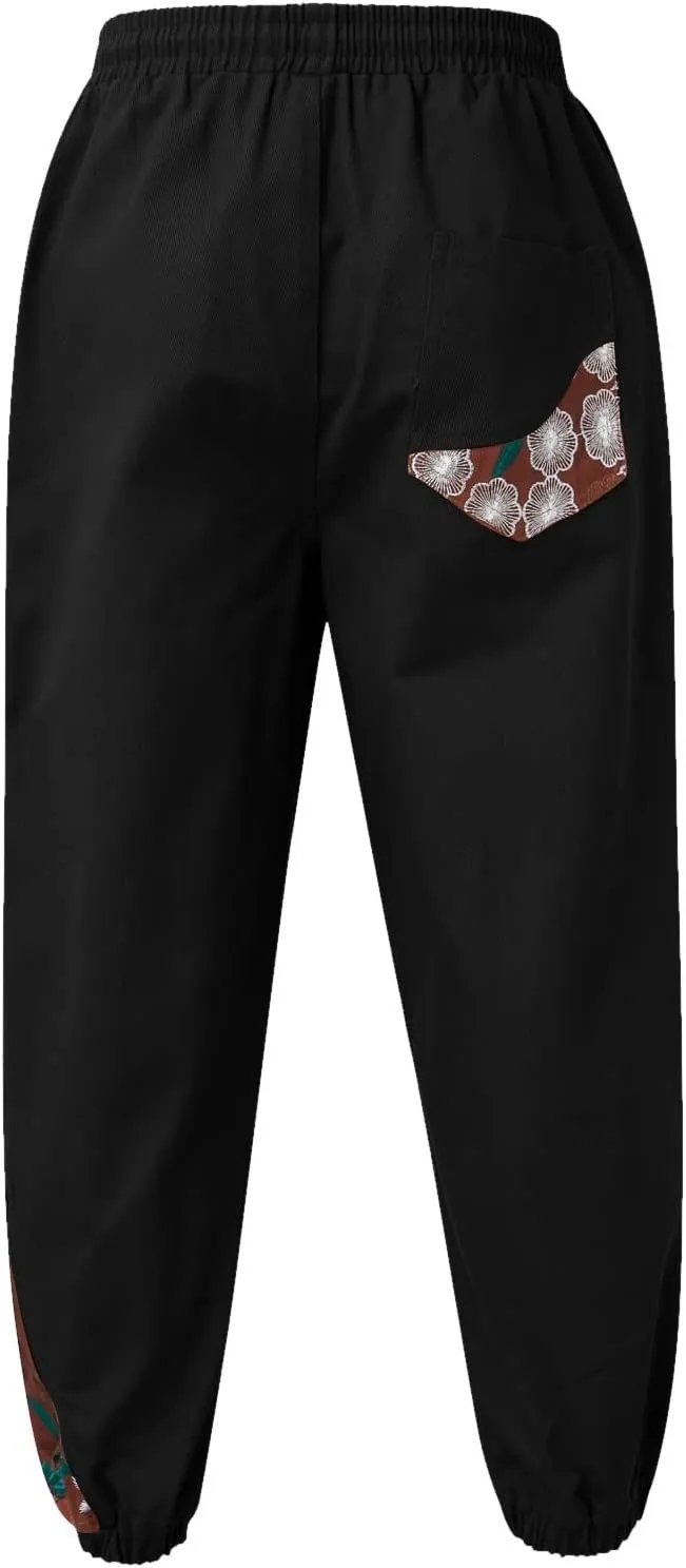 Cargo Pants for Men Relaxed Fit Relaxed Fit Sport Pants Jogger Sweatpants Drawstring Outdoor Trousers with Pockets