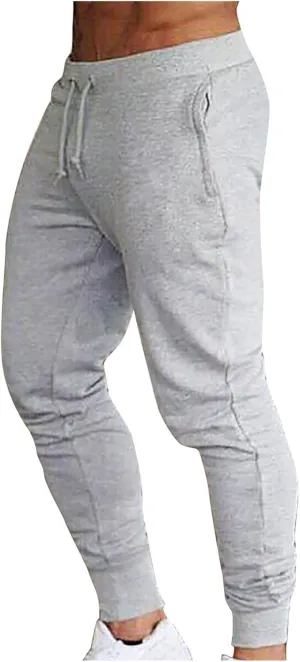 Cargo Pants for Men Relaxed Fit Relaxed Fit Work Pants Stretch Elastic Waist Multiple Pockets Fitness Sports Trousers