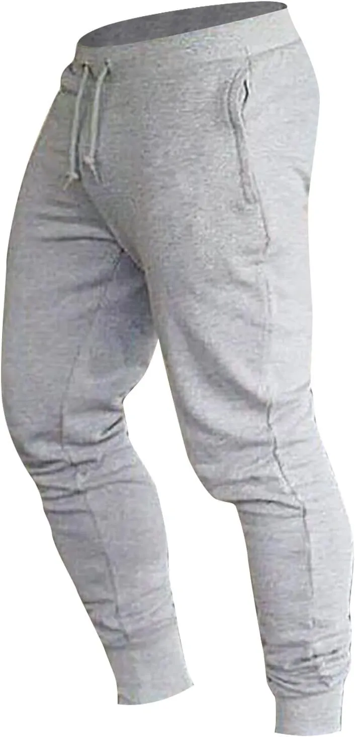 Cargo Pants for Men Relaxed Fit Relaxed Fit Work Pants Stretch Elastic Waist Multiple Pockets Fitness Sports Trousers