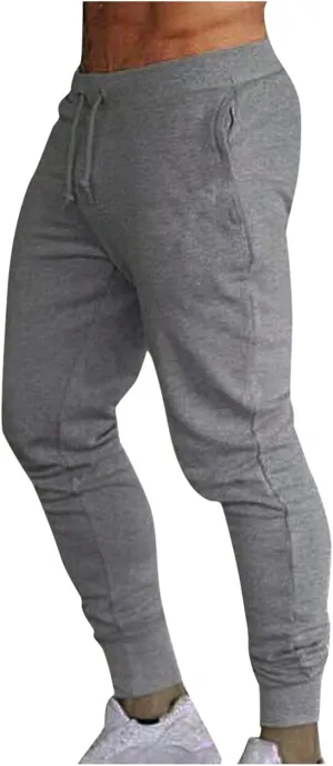 Cargo Pants for Men Relaxed Fit Relaxed Fit Work Pants Stretch Elastic Waist Multiple Pockets Fitness Sports Trousers