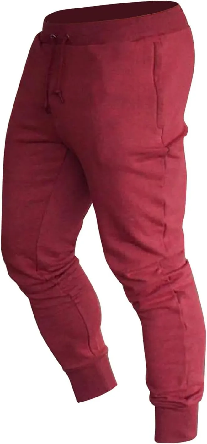 Cargo Pants for Men Relaxed Fit Relaxed Fit Work Pants Stretch Elastic Waist Multiple Pockets Fitness Sports Trousers