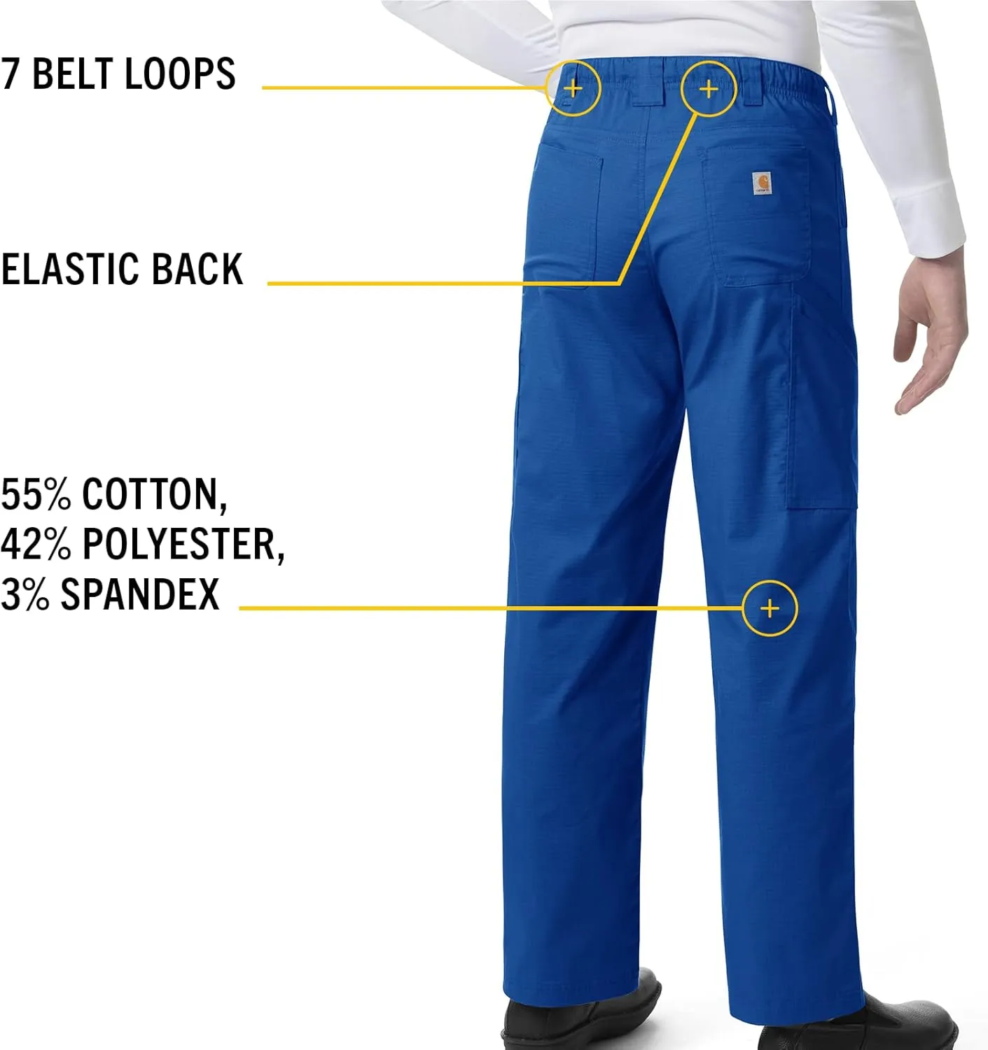 Carhartt Big & Tall Men’s Straight Fit Multi-Cargo