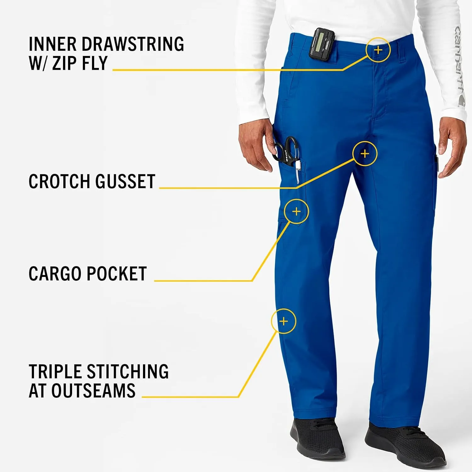 Carhartt Big & Tall Men’s Straight Fit Multi-Cargo