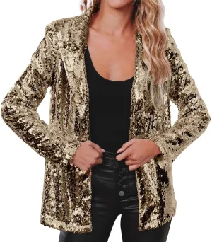 Collarless Blazer Jackets for Women Office Women's Blazers Buttonn Dressy Fall Top Loose Fit Herringbone Blazer