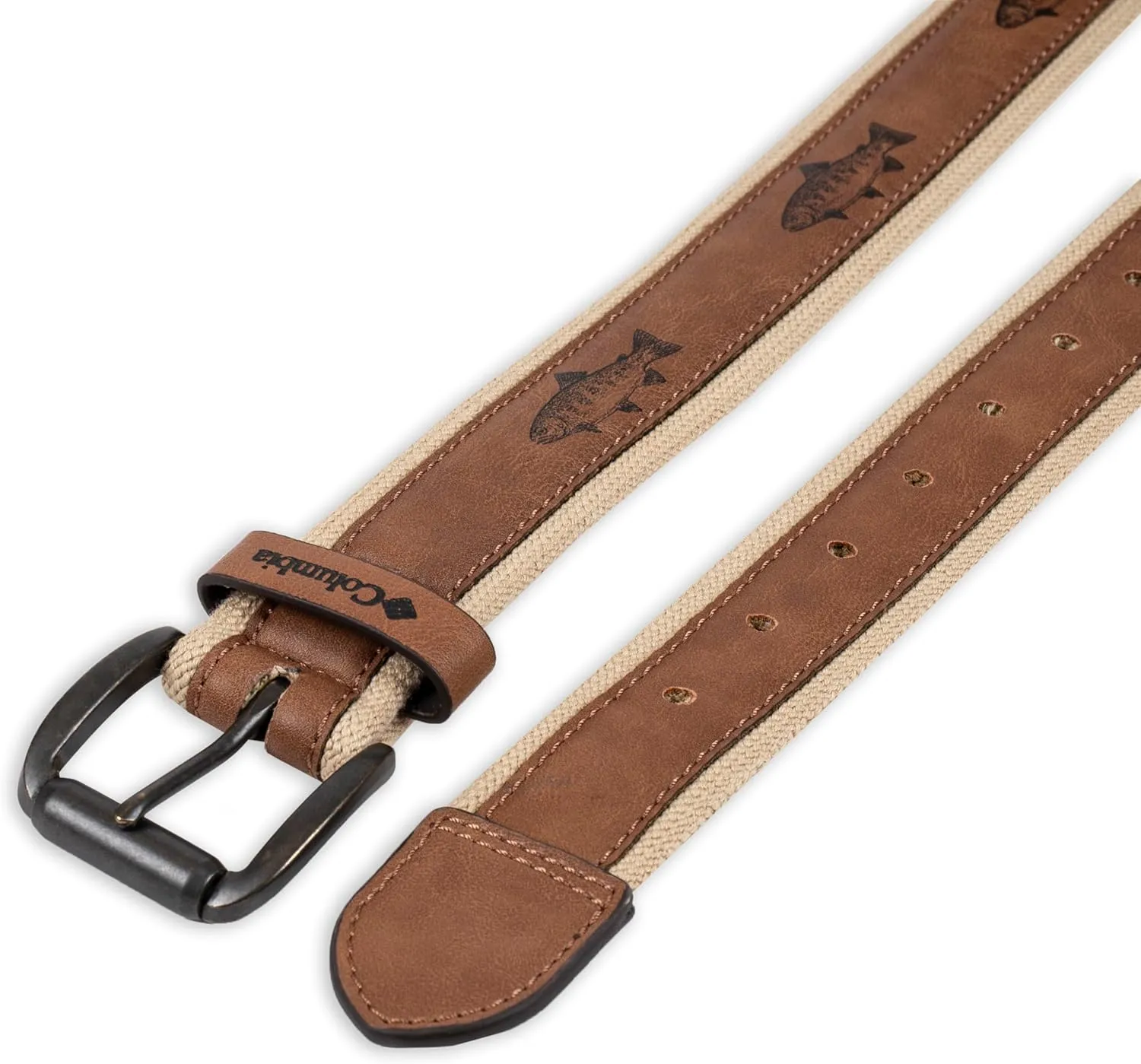 Columbia Men's Everyday Comfort Casual Fabric Belt