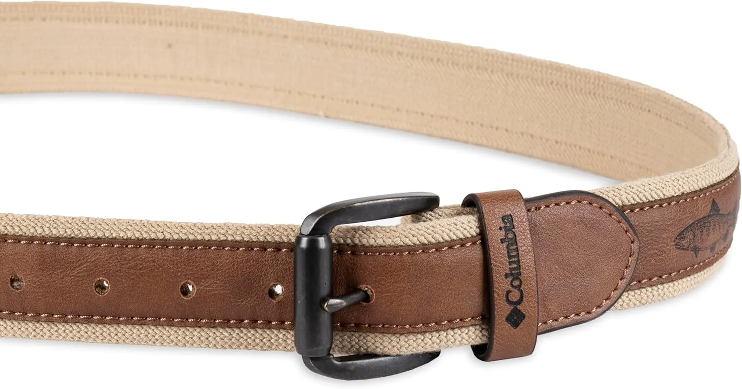Columbia Men's Everyday Comfort Casual Fabric Belt