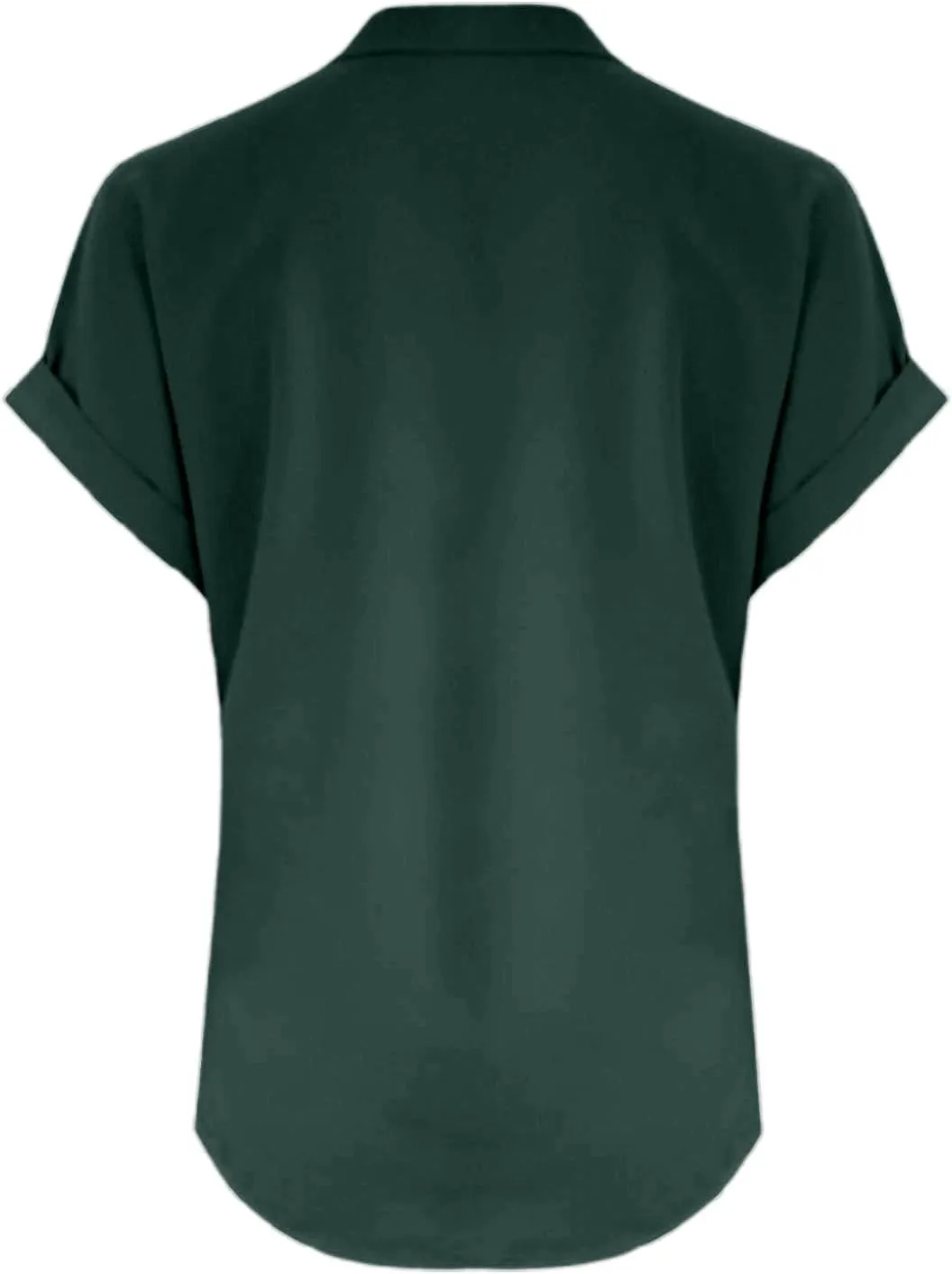 Cotton Linen Shirts for Women Short Sleeve Summer Tops Button V Neck T Shirt Basic Tee Business Casual Outfits Clothes