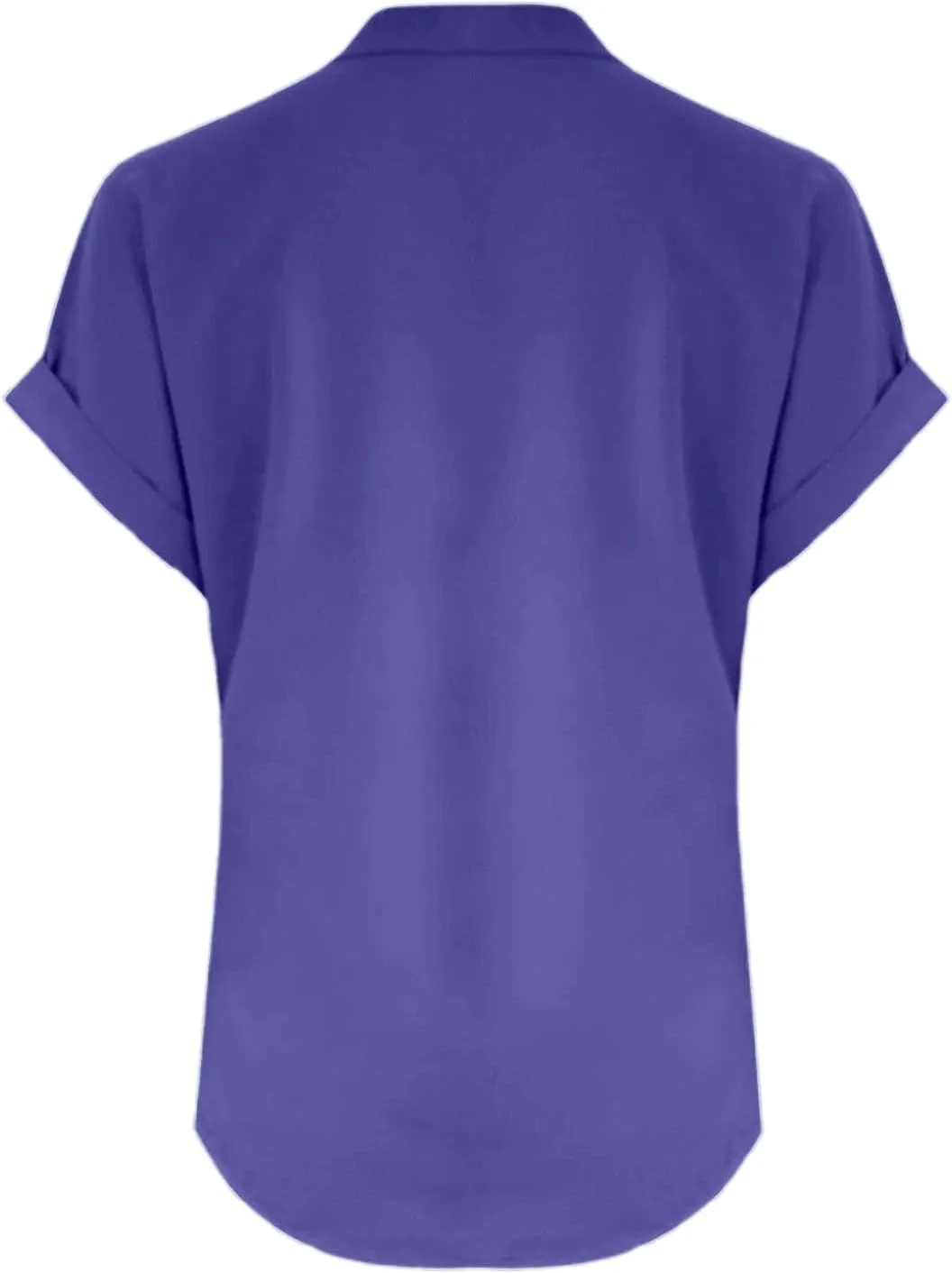 Cotton Linen Shirts for Women Short Sleeve Summer Tops Button V Neck T Shirt Basic Tee Business Casual Outfits Clothes