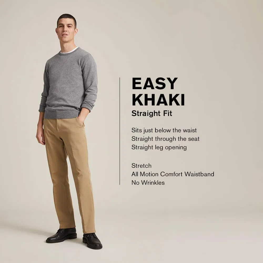 Dockers Men's Straight Fit Easy Khaki Pants