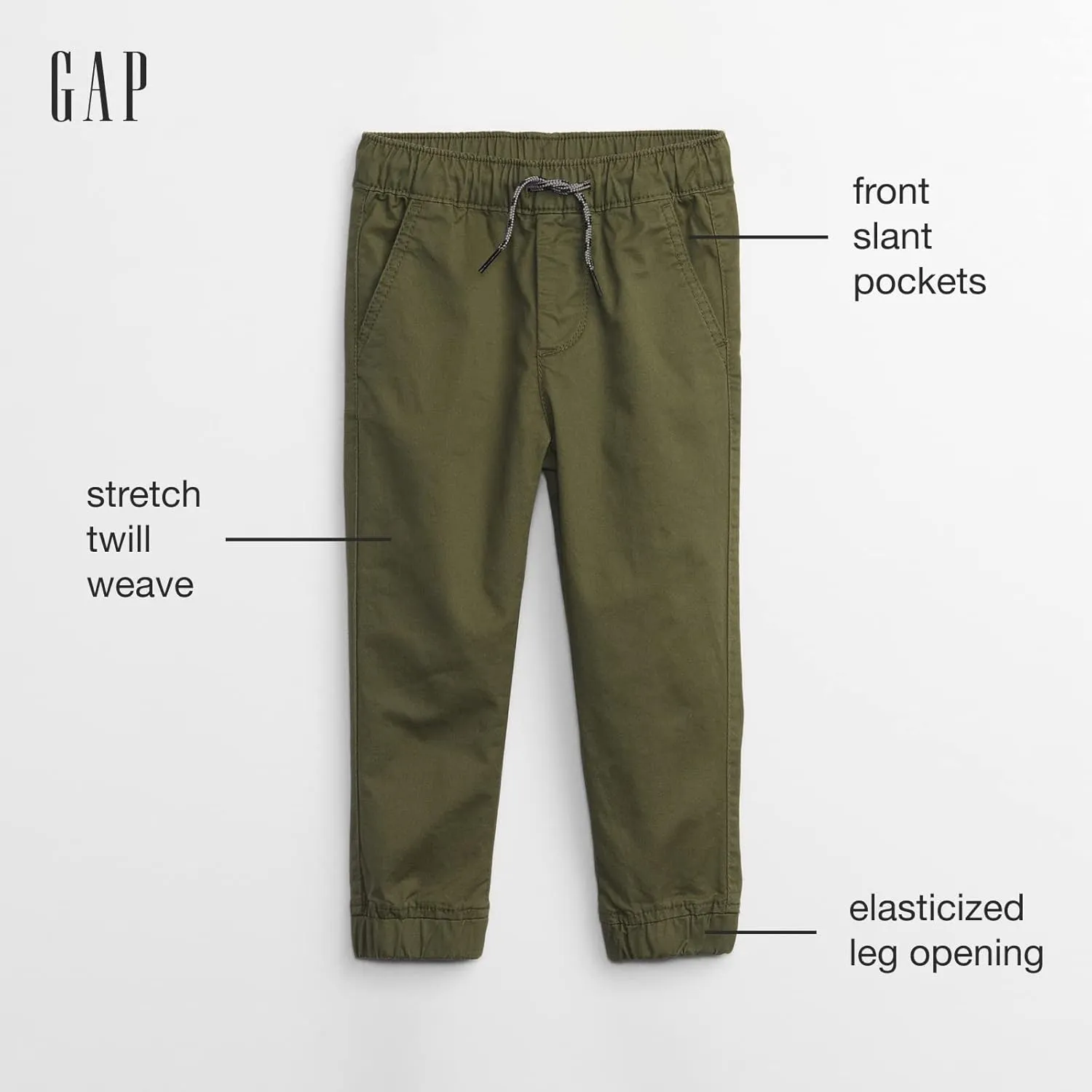 GAP Baby Boys' Everyday Twill Jogger
