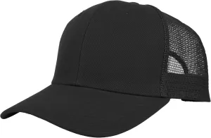 Gelante Mesh Trucker Baseball Cap Snapback Hat Structured Front Panel
