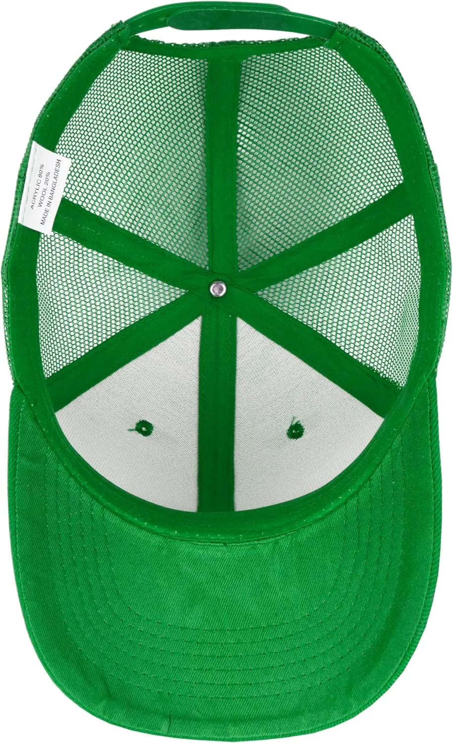 Gelante Mesh Trucker Baseball Cap Snapback Hat Structured Front Panel