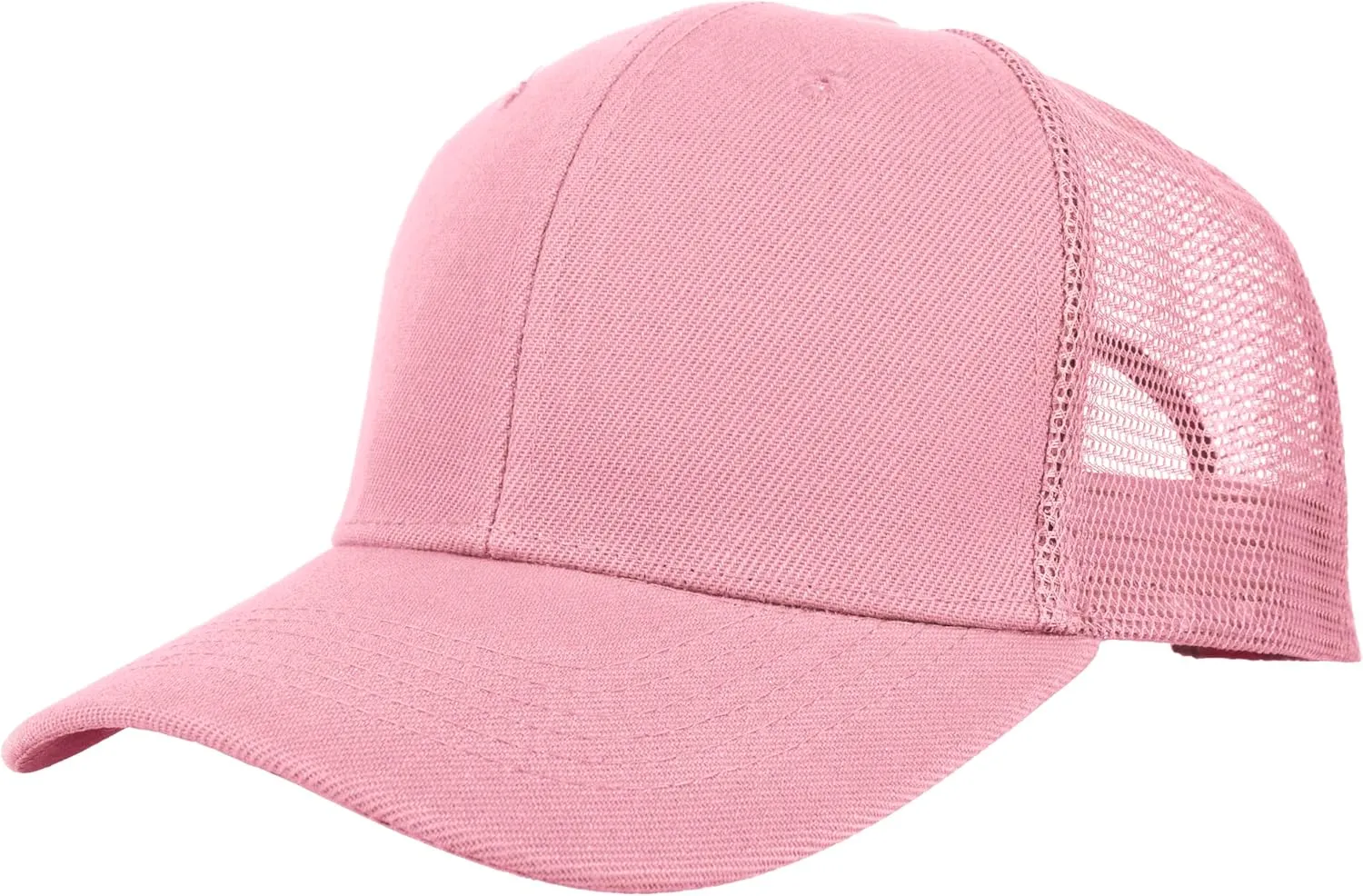 Gelante Mesh Trucker Baseball Cap Snapback Hat Structured Front Panel