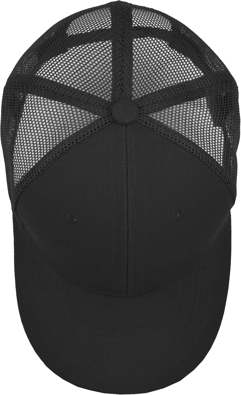 Gelante Mesh Trucker Baseball Cap Snapback Hat Structured Front Panel