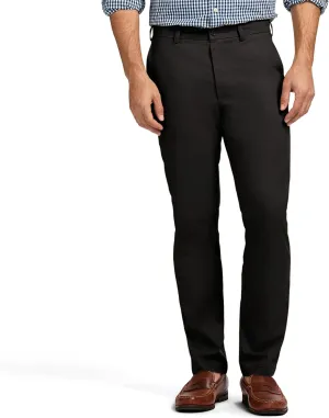 IZOD Men's American Chino Flat-Front Straight-fit Pants
