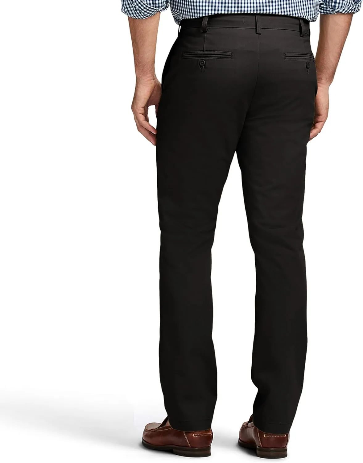 IZOD Men's American Chino Flat-Front Straight-fit Pants