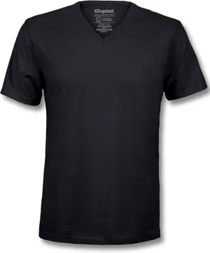 Kingsted V-Neck T-Shirts for Men - Royally Comfortable - Super Soft Premium Fabric - Well-Crafted Classic Fit - Bundle & Save