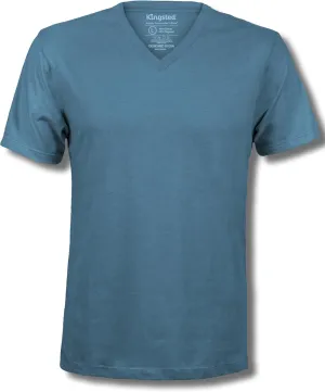 Kingsted V-Neck T-Shirts for Men - Royally Comfortable - Super Soft Premium Fabric - Well-Crafted Classic Fit - Bundle & Save
