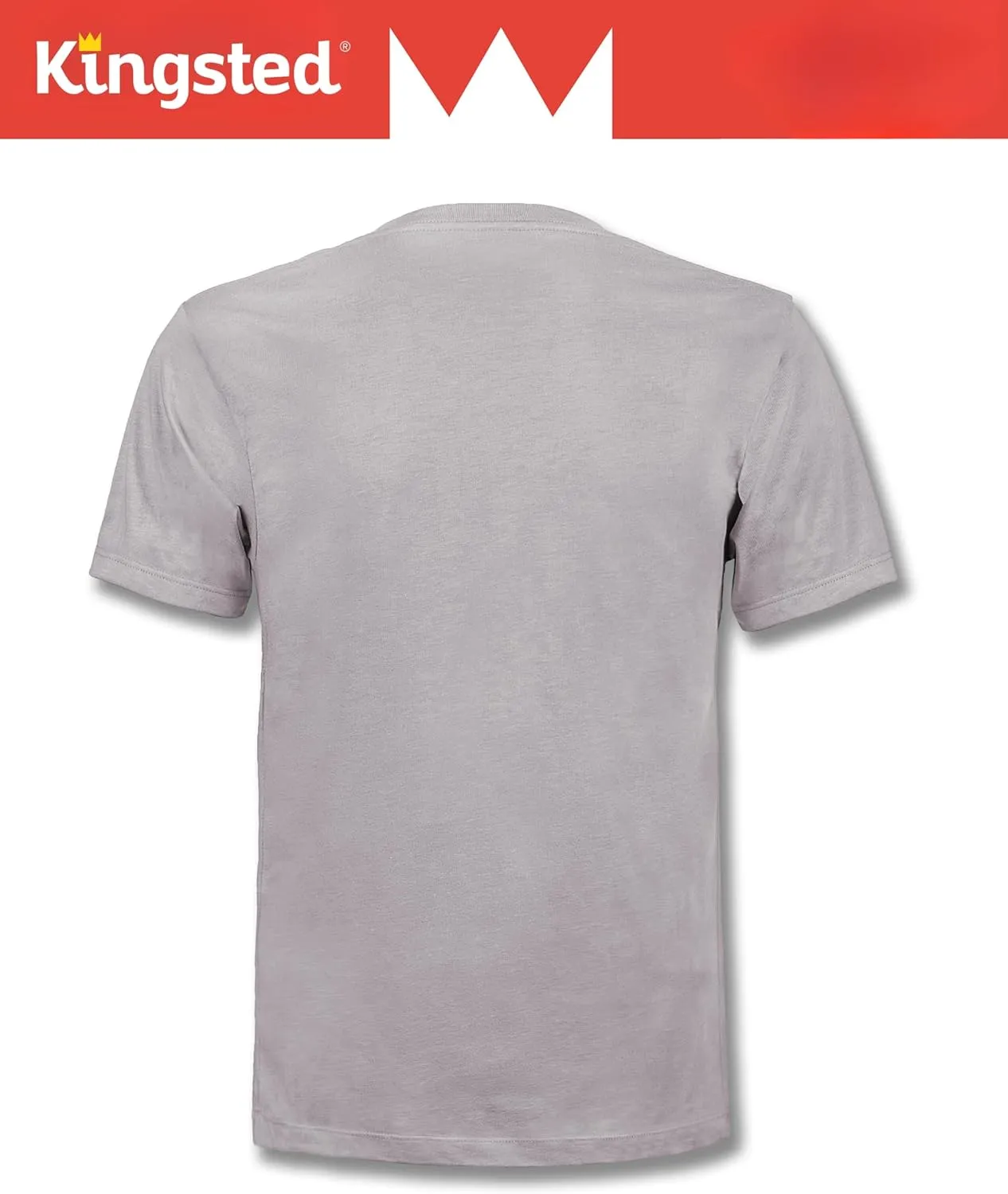 Kingsted V-Neck T-Shirts for Men - Royally Comfortable - Super Soft Premium Fabric - Well-Crafted Classic Fit - Bundle & Save