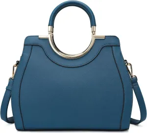 LJOSEIND Women’s Handbags Designer Purses Satchel Totes Structured Shoulder Bags