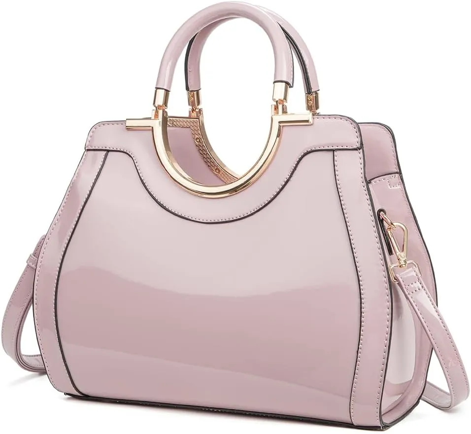 LJOSEIND Women’s Handbags Designer Purses Satchel Totes Structured Shoulder Bags