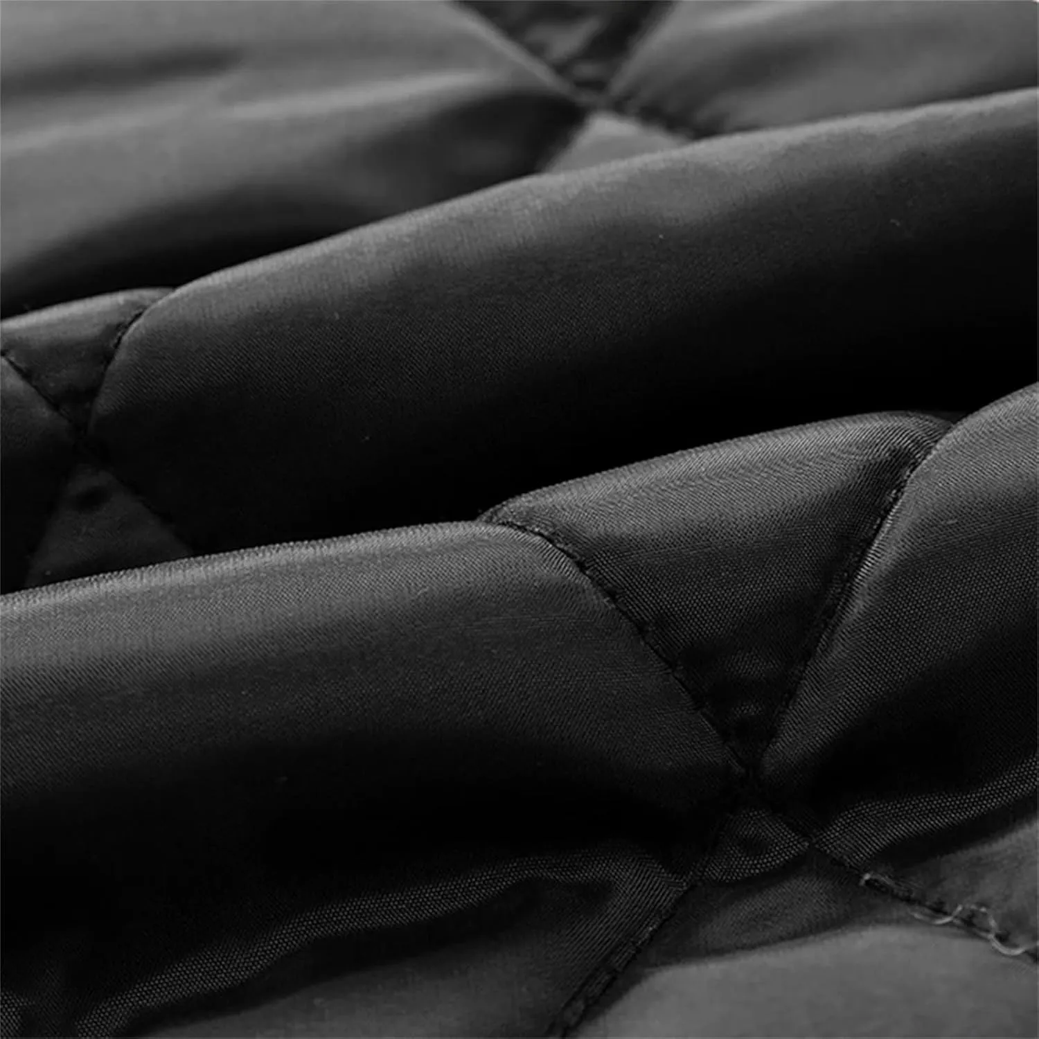 Men Winter Padded Jacket Casual Hooded Winter Thicken Warm Cotton Padded Coats