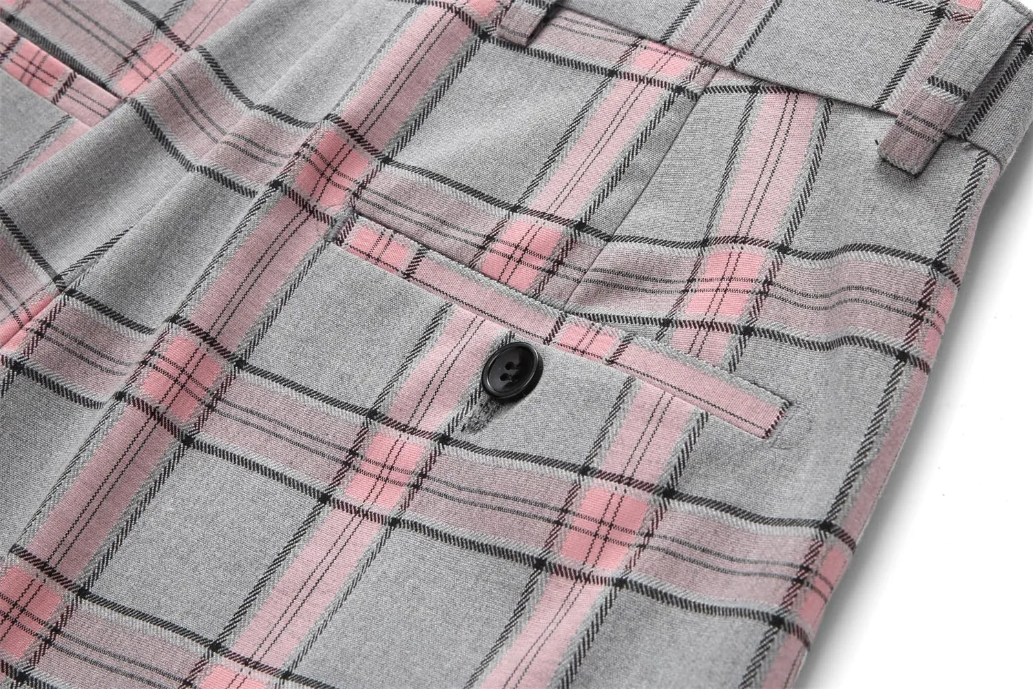 Mens Classic Suit Pants Straight Fit Modern Formal Dress Pants Separate Trousers