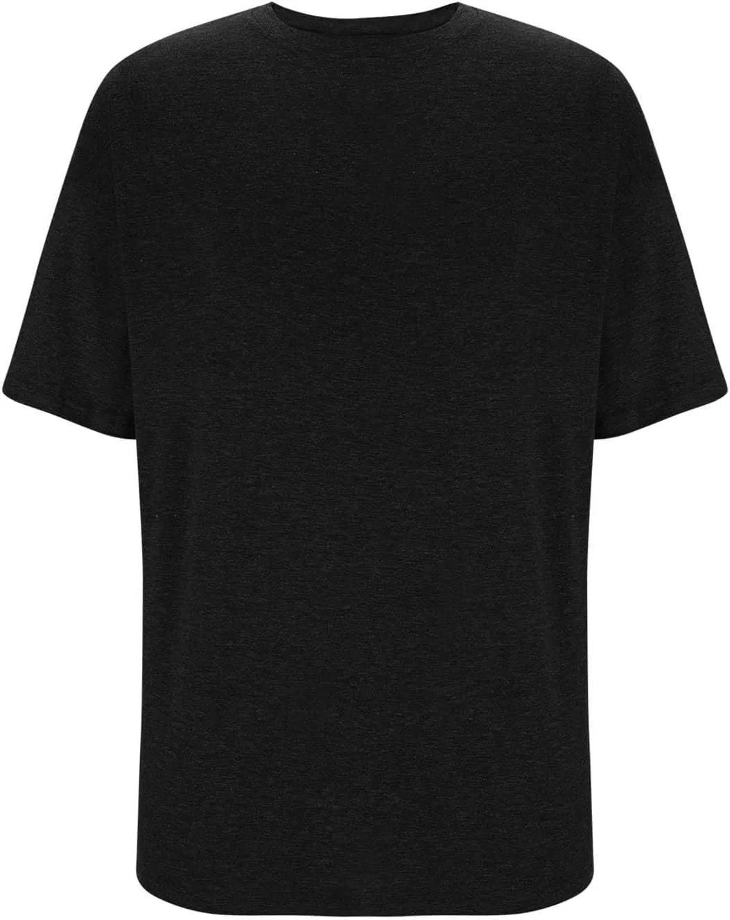 Mens Cotton T-Shirt Crew Neck Short Sleeve Tee Shirts Hipster Hip Hop Streetwear Casual Tops Gym Muscle Shirts