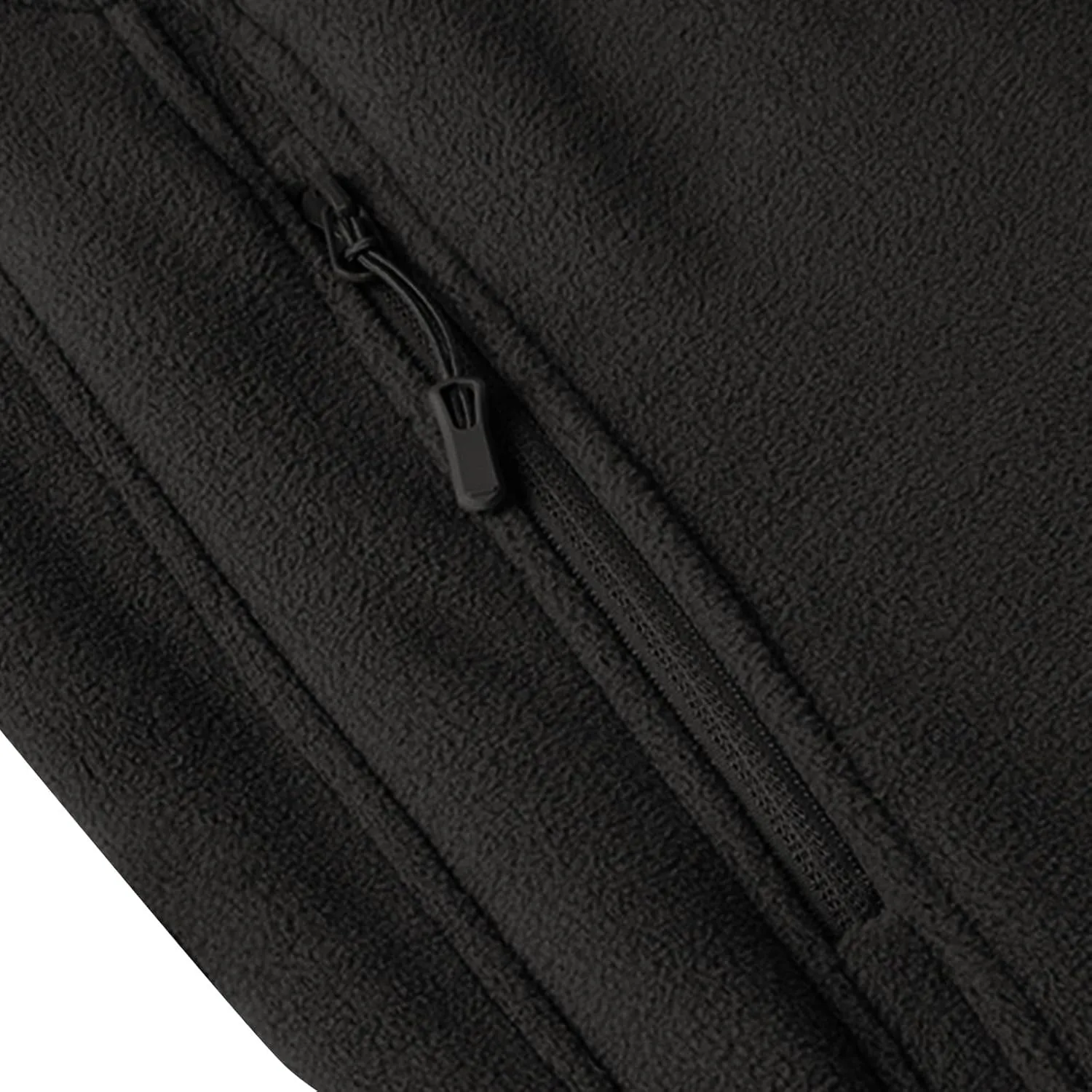 Mens Fleece Lined Hoodie Zip Up Sherpa Lined Sweatshirt Jacket Winter Warm Oversized Hooded Top with Zipper Pockets