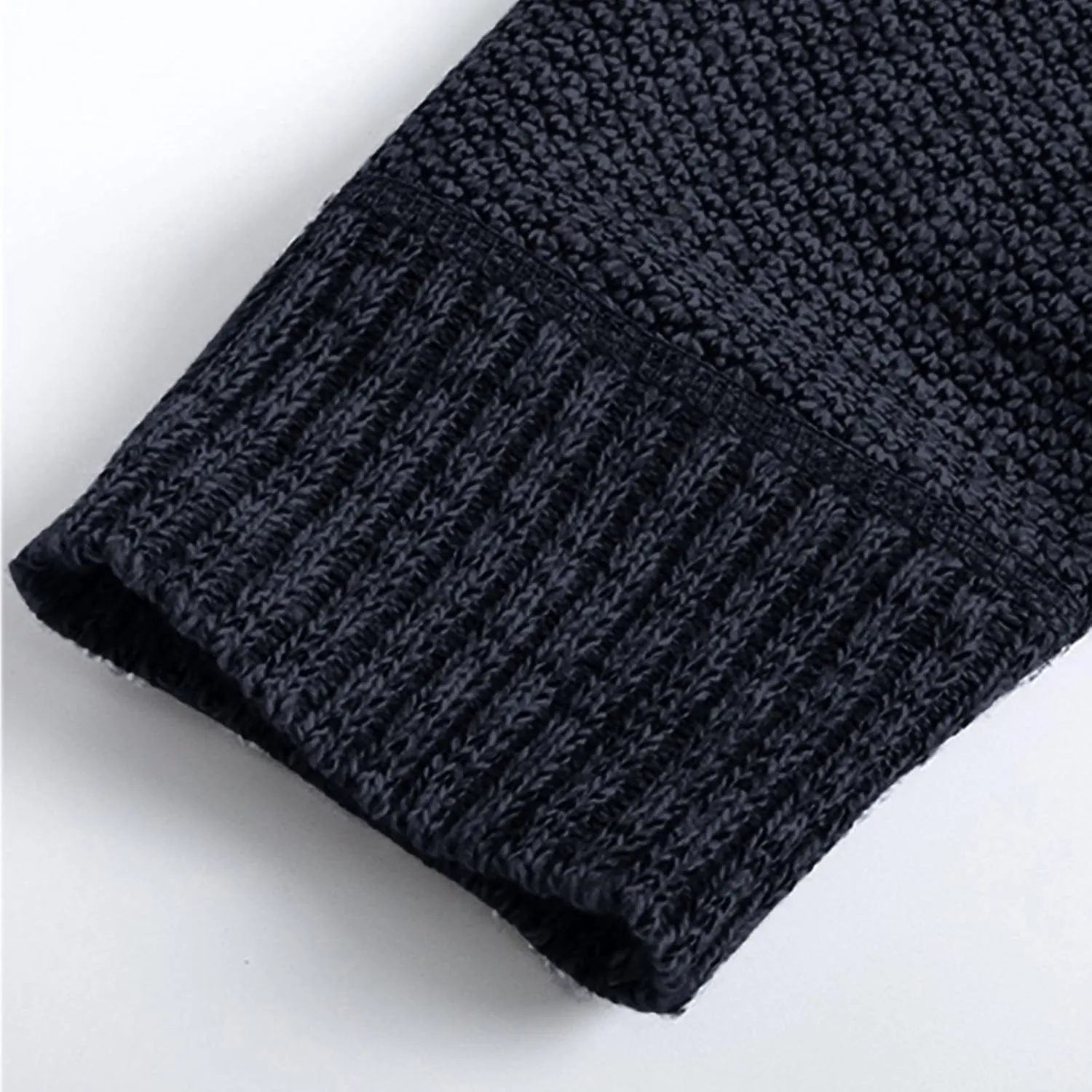 Men's Fleece Sweater Jackets Warm Zip Up Hooded Winter Coats Slim Fit Colorblock Padded Fuzzy Sherpa Jacket Hoodies